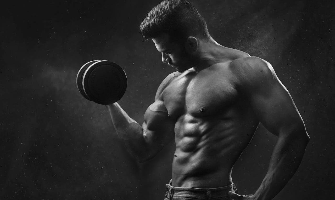 Active man exercise fitness health after 40